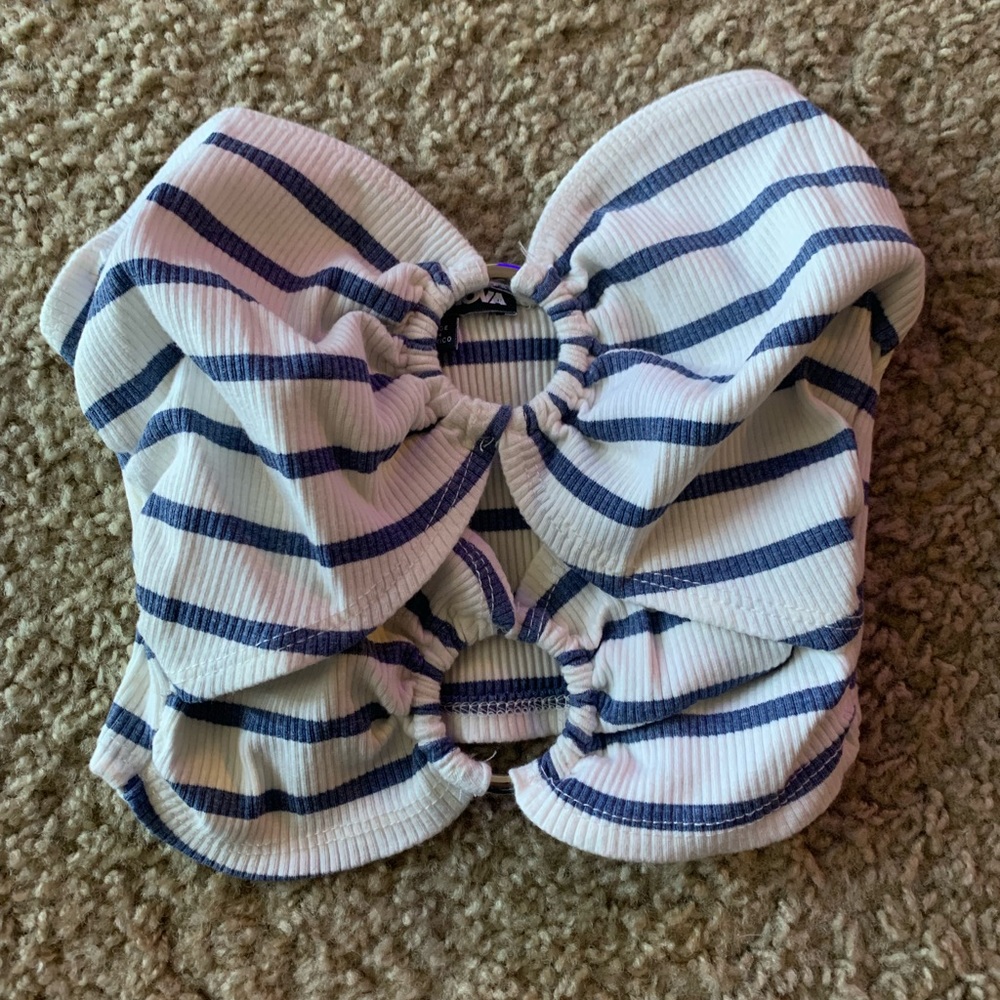 Striped Tube Top